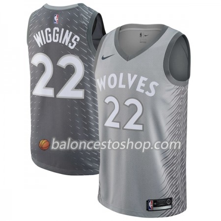 Camiseta Hombre NBA Minnesota Timberwolves Andrew Wiggins 22 Nike City Edition Swingman